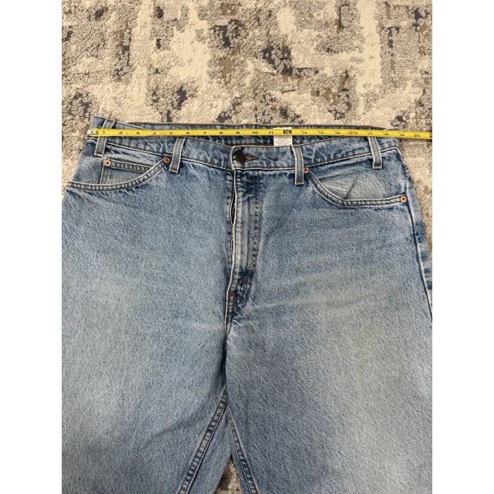 Vintage Levis Jeans Mens 38x34 Blue‎ Denim 550 Relaxed Fit Orange Tab Pants 90s